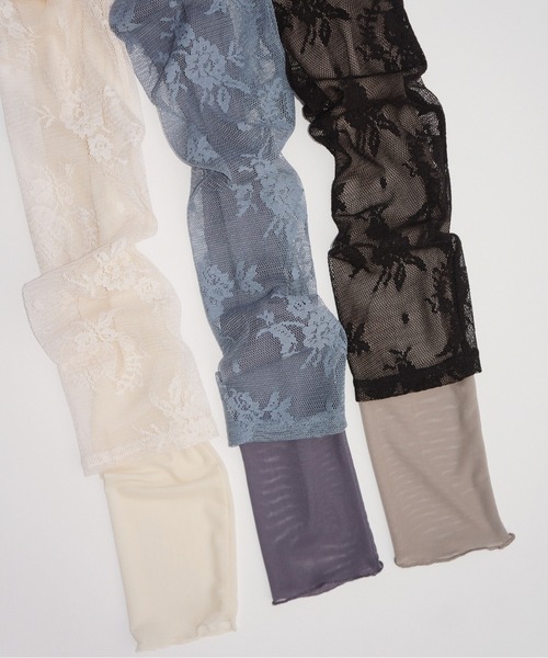 musubore（ムスボレ） tシャツ layered lace tops / レイヤードレース 