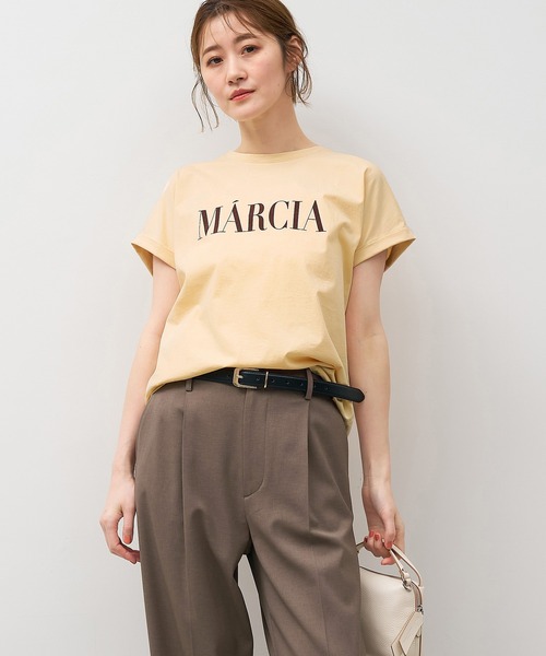 MICA&DEAL（マイカアンドディール） tシャツ 半袖 MARCIA”ヘムラウンド