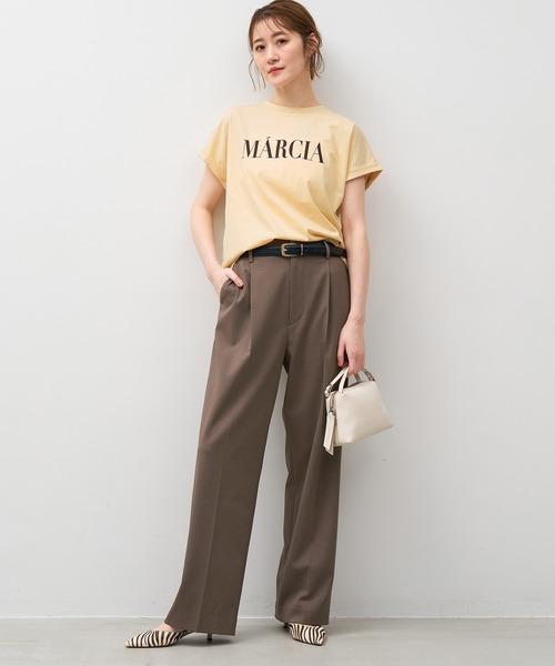 MICA&DEAL（マイカアンドディール） tシャツ 半袖 MARCIA”ヘムラウンド