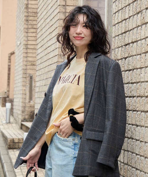 MICA&DEAL（マイカアンドディール） tシャツ 半袖 MARCIA”ヘムラウンド