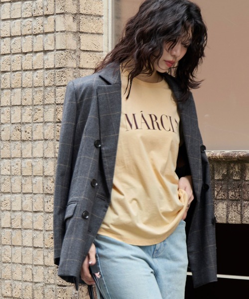 MICA&DEAL（マイカアンドディール） tシャツ 半袖 MARCIA”ヘムラウンド