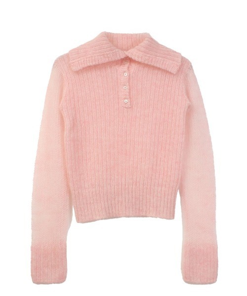 COEL（コエル） ニット セーター シアーモヘアポロニット レディース