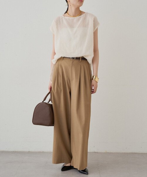 LOUNGEDRESS フェザーフレンチブラウス フェザーフレンチブラウス（シャツ/ブラウス）｜LOUNGEDRESS