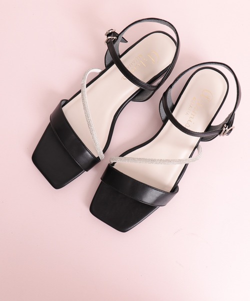 「artemis by DIANA」 フラットサンダル L ゴールド レディース_画像9