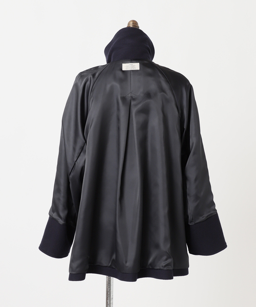 JOURNAL STANDARD relume 尾州ウールクルーネックコート □尾州ウールスーパー100Aラインコート | ジャーナル