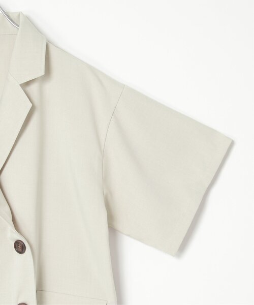 「notch.」 テーラードジャケット M オフホワイト レディース_画像4