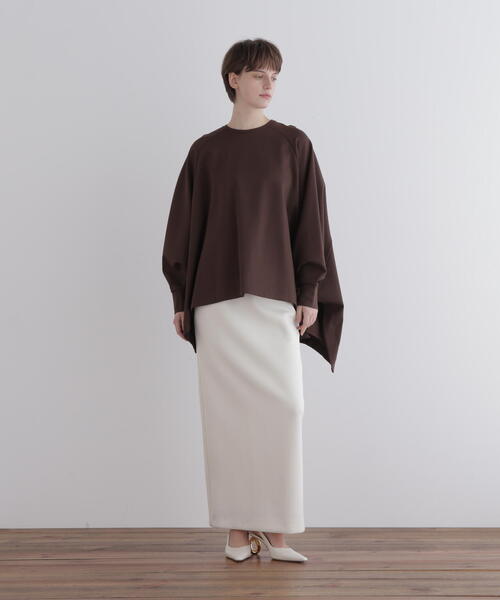 LE PHIL ル フィル ラウンドヘムプルオーバー カットソー 長袖 Tシャツ LE PHIL（ル フィル） tシャツ ラグランヘムプルオーバー レディース