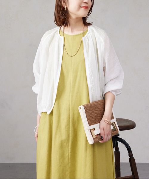 「Chez toi」 ブルゾン FREE ライトグレー レディース_画像2