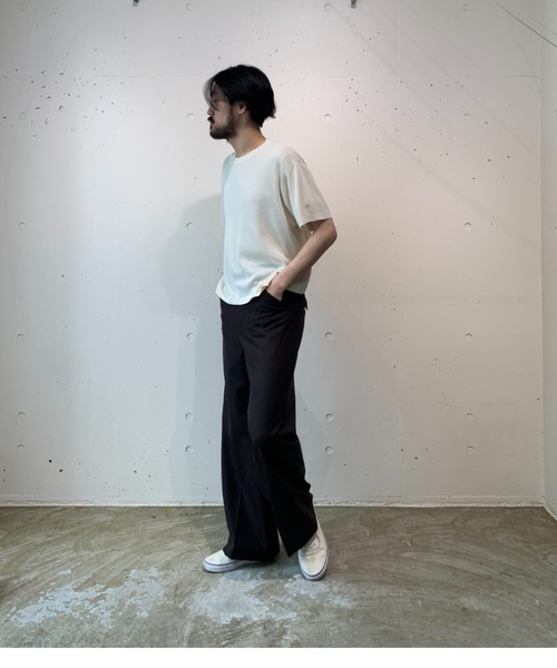 「crepuscule」 半袖ニット FREE ホワイト メンズ_画像6