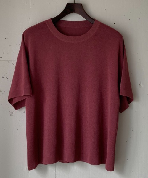 「crepuscule」 半袖ニット FREE ホワイト メンズ_画像9