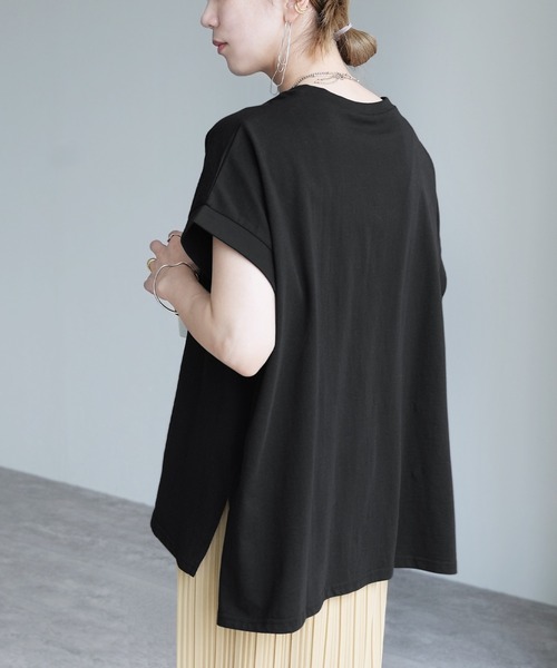 「reca」 半袖Tシャツ M アイボリー レディース_画像7