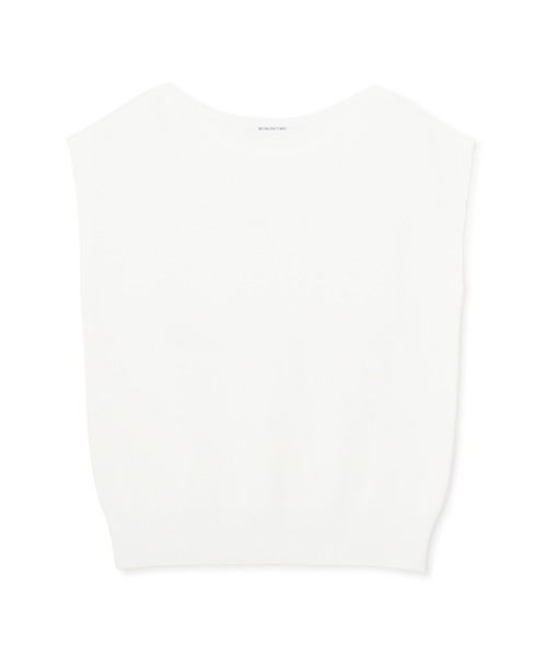 「NATURAL BEAUTY BASIC」 ノースリーブニット FREE チェリーレッド レディース_画像2