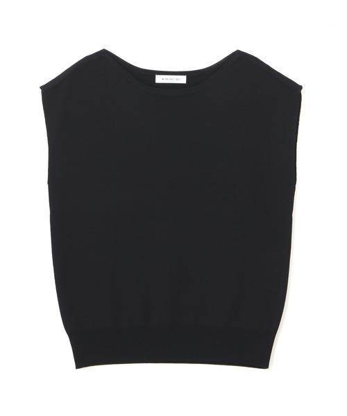 「NATURAL BEAUTY BASIC」 ノースリーブニット FREE チェリーレッド レディース_画像9