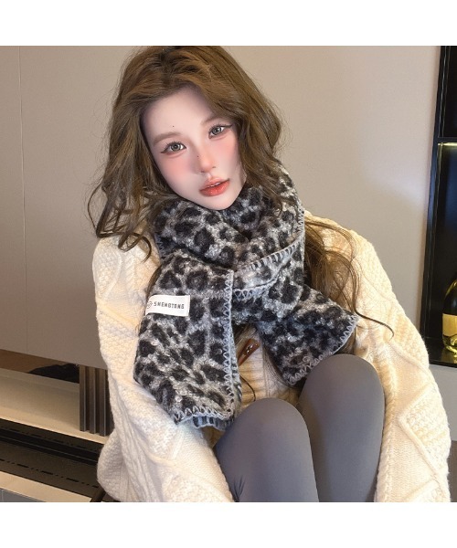 Sakka マフラー ストール レオパード BIGマフラー レディース メンズ