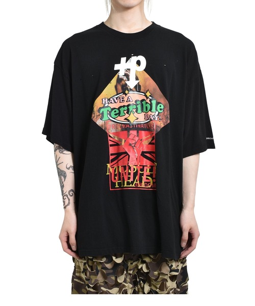 PROJECT GR tシャツ MIXED PRINTED VINTAGE T-SHIRT メンズ レディース