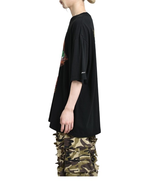 PROJECT GR tシャツ MIXED PRINTED VINTAGE T-SHIRT メンズ レディース