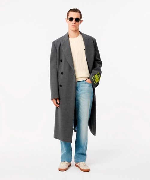 LACOSTE（ラコステ） セーター ニット ミドルゲージ ウールケーブル