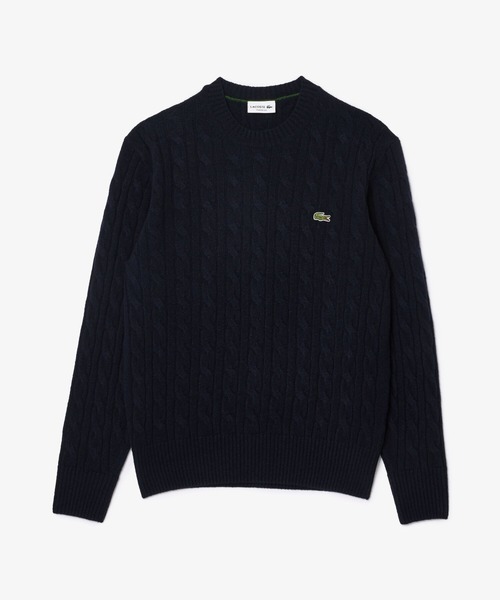 ケーブルウールニット クルーネックケーブルニット UK4470．000．G21280G