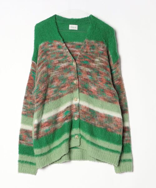 PAMM（パム） ニットカーディガン FREE グリーン レディース