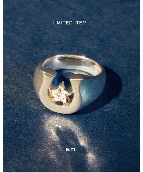 e.m.（イーエム） 指輪 リング ホースシューリング/25CC/レディース