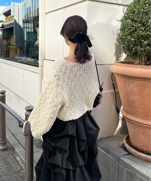 Olu.（オルドット） ニット セーター スラブニットプルオーバー