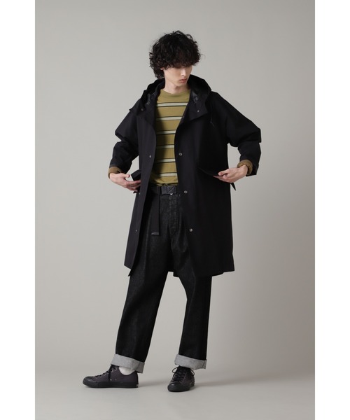 MHL.（エムエイチエル） ステンカラーコート SMALL ブラック メンズ