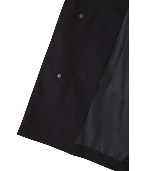 MHL.（エムエイチエル） ステンカラーコート SMALL ブラック メンズ
