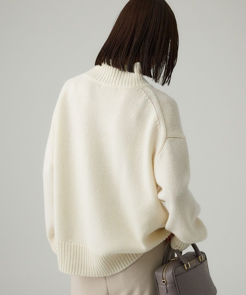 BABYLONE（バビロン） ニット セーター リラクシータートルプル