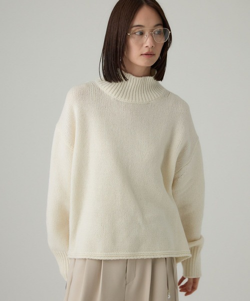 BABYLONE（バビロン） ニット セーター リラクシータートルプル