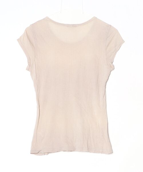 「JAMES PERSE」 半袖Tシャツ 2 ベージュ レディース_画像2