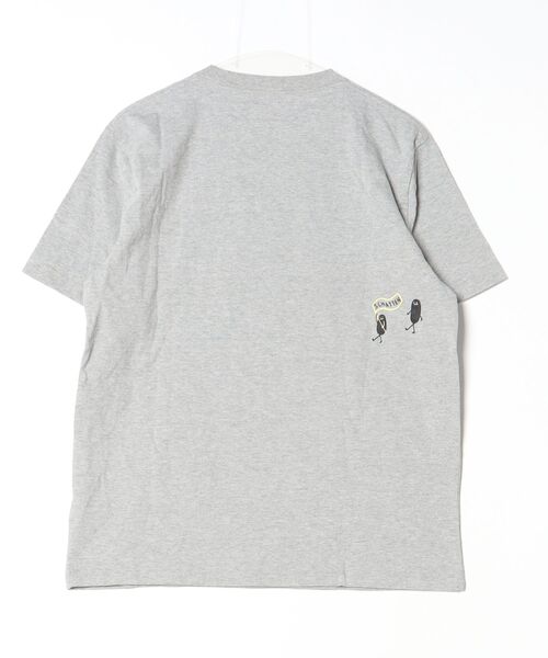 「Design Tshirts Store graniph」 半袖Tシャツ M グレー レディース_画像2