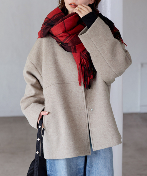 JOURNAL STANDARD（ジャーナルスタンダード） ノーカラーコート コート