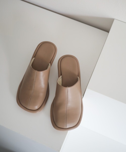 「Piedi Nudi」 ミュール L ブラウン レディース_画像6