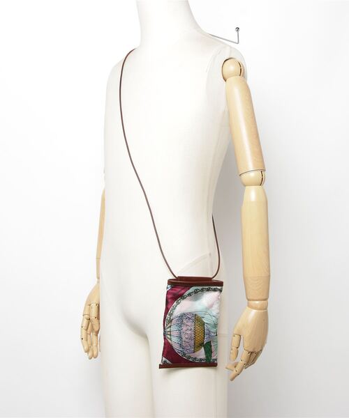 「manipuri」 ショルダーバッグ FREE ワイン レディース_画像3