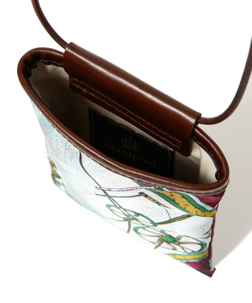 「manipuri」 ショルダーバッグ FREE ワイン レディース_画像7