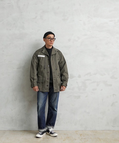 WAIPER.inc ミリタリージャケット 92c オリーブ メンズ : ZOZOTOWN