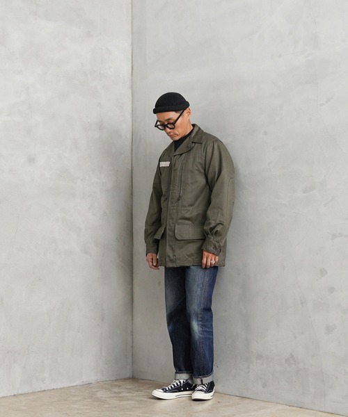 WAIPER.inc ミリタリージャケット 92c オリーブ メンズ : ZOZOTOWN