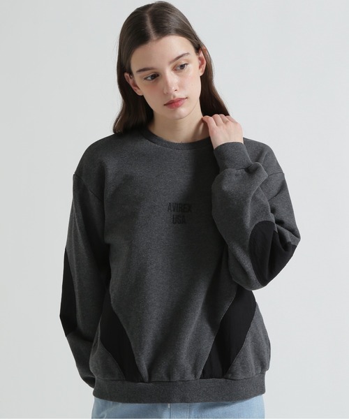 AVIREX（アヴィレックス） トレーナー スウェット COLOR BLOCK
