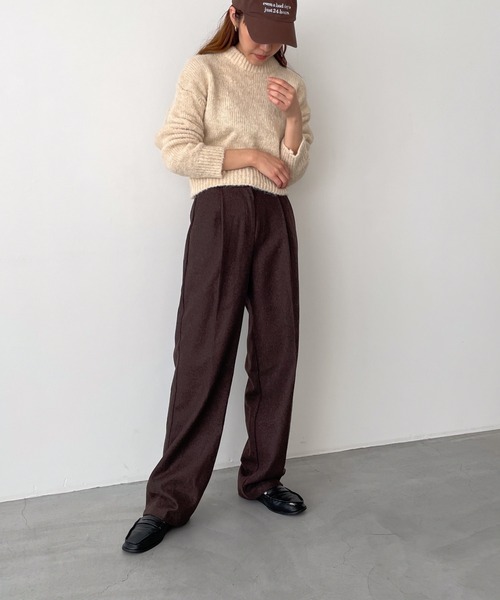 「CANAL JEAN」 長袖ニット ONE SIZE グレー レディース_画像7