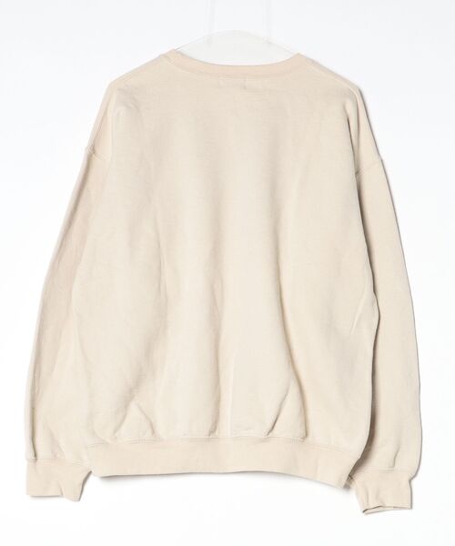 「Quiksilver」 スウェットカットソー - ベージュ メンズ_画像2