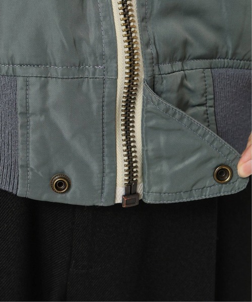 アヴィレックス L-2B フライトジャケット ブルゾン Sサイズ カーキ 緑 AVIREX（アヴィレックス） フライトジャケット メンズ アウター