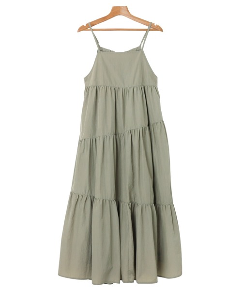 「ANME」 キャミソールワンピース M ブラック レディース_画像5