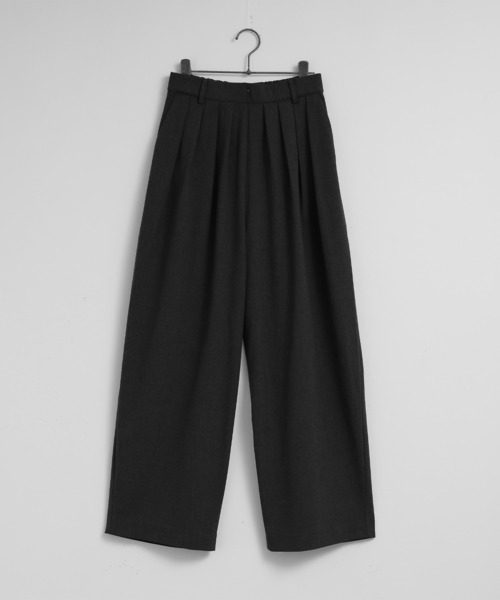 「for/c」 スラックス L グレー レディース_画像9