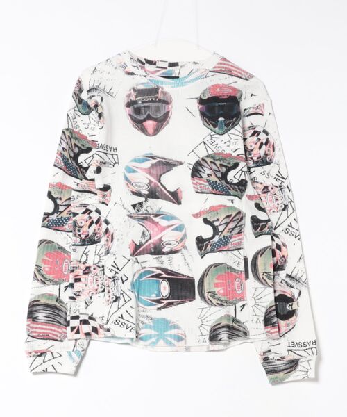 RASSVET/ラスベート カラフルグラフィック長袖サーマル RASSVET / PACCBET（ラスベート） tシャツ RASSVET/ラスべート RASS