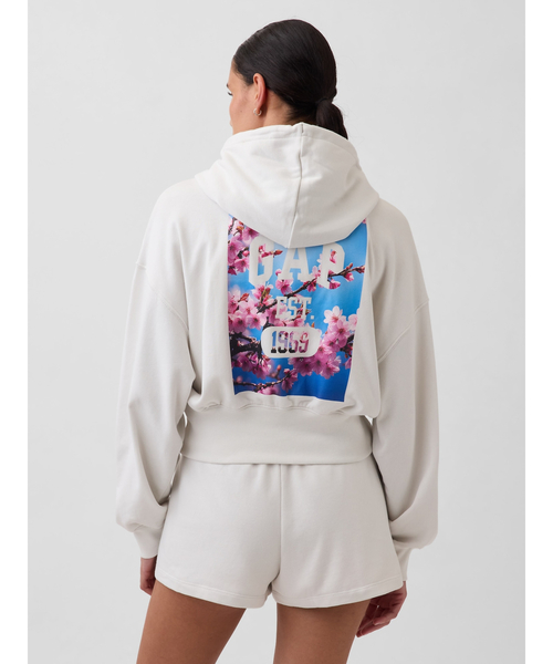 GAP（ギャップ） パーカー ヴィンテージソフト フレンチテリー SAKURA