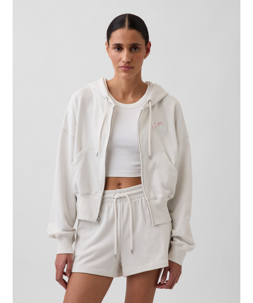 GAP（ギャップ） パーカー ヴィンテージソフト フレンチテリー SAKURA