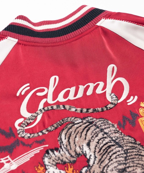 「glamb」 スカジャン S ブラック メンズ_画像5