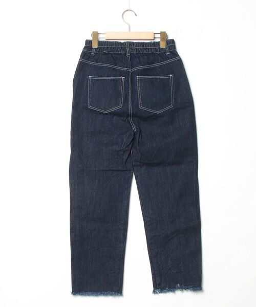 「INTER FACTORY」 デニムパンツ FREE ネイビー レディース_画像2