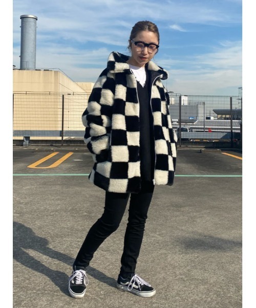 「WC」 ブルゾン FREE ブラック レディース_画像8