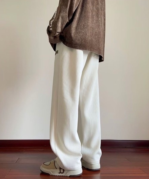 「link lot」 スウェットパンツ L ベージュ メンズ_画像4